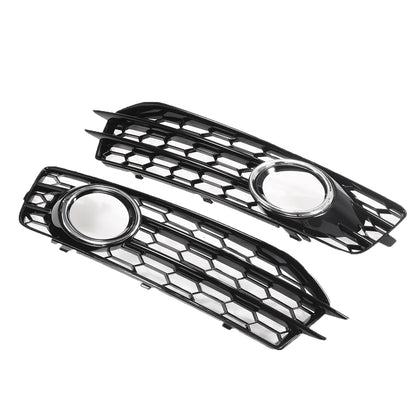 Audi A3 HONEYCOMB Front Bumper Fog Light Lamp Grille Grill Cover Mesh