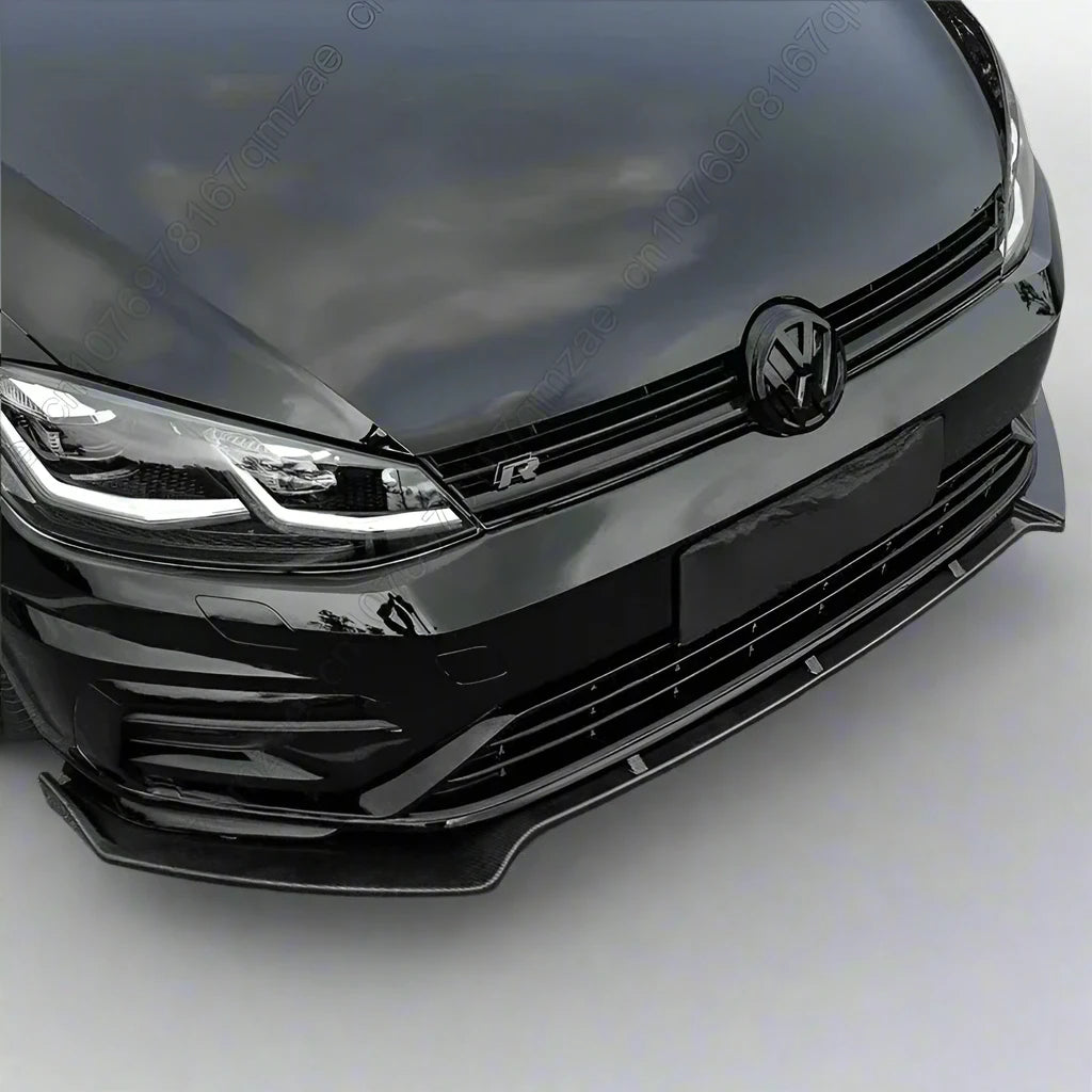 Volkswagen Golf 7 Facelift MK7.5 R GTI Rline 2014-2019 MAXTON Style Front Splitter