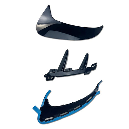 Pair Rear Bumper Canards Splitter For Mercedes Benz W177 AMG Line Hatchback A180 A200 A220 A160 A250 A35 2019