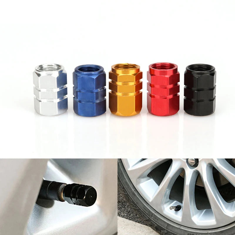 Aluminum Alloy Car Tire Valve Caps