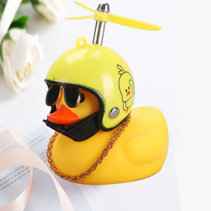 Duck With Helmet Decor!