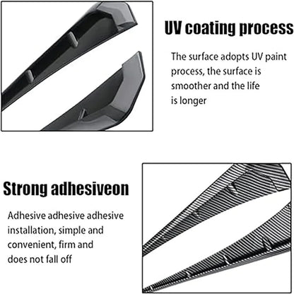 2pcs Car Fender Side Vents Trim For VW