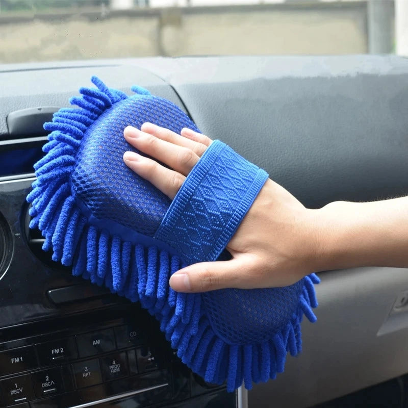 Microfiber Car Washer Sponge Cleaning Car Care Detailing