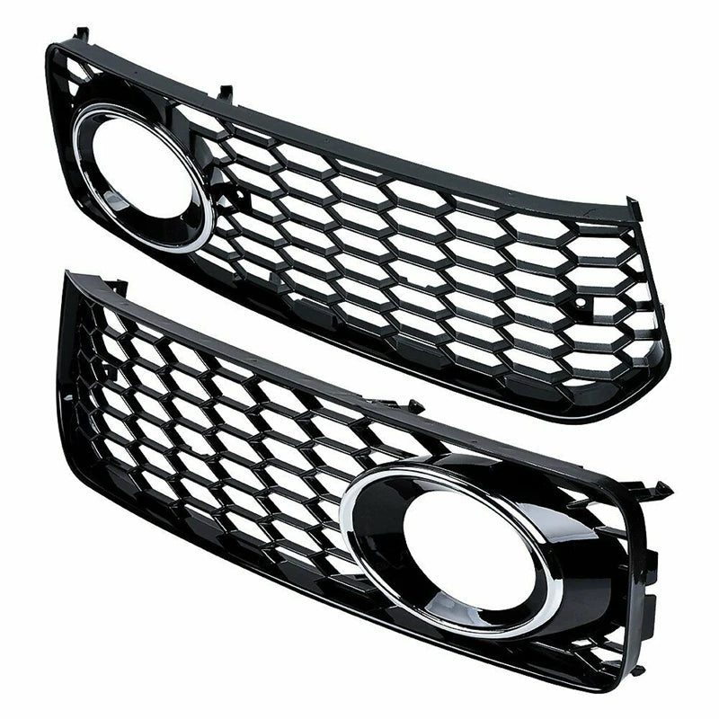 Audi A5 Car Front Bumper Fog Light Lamp Grille Grill Cover Mesh