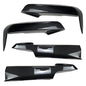 Front Bumper Splitter Trim Kit Fog Light Lamp Cover Canards For BMW F30