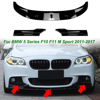 BMW 5 Series F10 F11 M Sport 2011-2017 Front Splitter