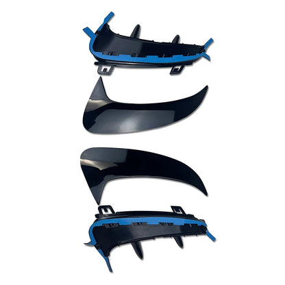 Pair Rear Bumper Canards Splitter For Mercedes Benz W177 AMG Line Hatchback A180 A200 A220 A160 A250 A35 2019