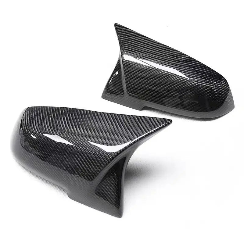 Mirror Cover Cap Carbon Black for BMW Series 1 2 3 4