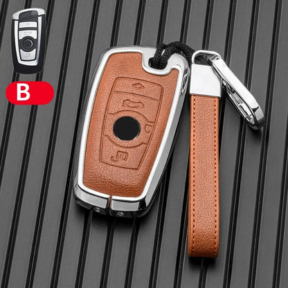 Metal Car Key Case Cover for BMW