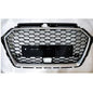 RS3 Style Front Sport Hex Mesh Honeycomb Hood Grill for Audi A3/S3