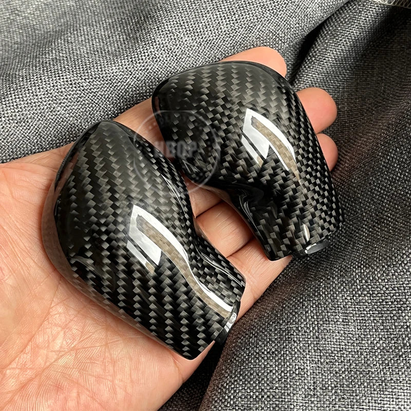 Carbon Fiber DSG gear Knob cover shifter trim for VW Golf 7 GTI R