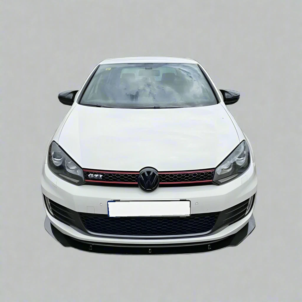 3pcs For Volkswagen Golf 6 MK6 GTI GTD 2009-2013 Car Front Bumper Lip