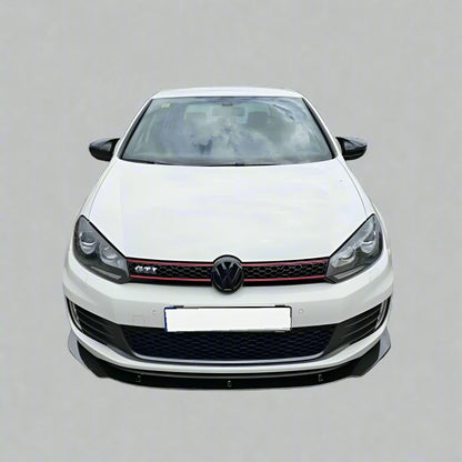 3pcs For Volkswagen Golf 6 MK6 GTI GTD 2009-2013 Car Front Bumper Lip