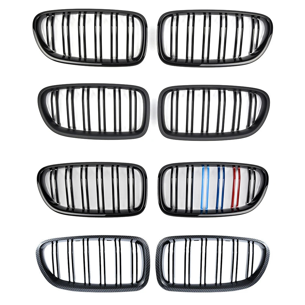 Dual Slat Kidney Grill For BMW 5 Series