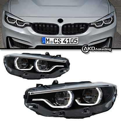 LED Head Lamp for BMW F32 F36 M4 F82 LED Headlight 2013-2019