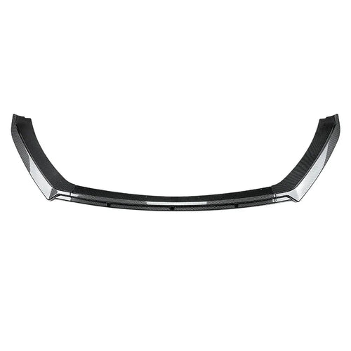 Glossy Carbon/Black Front Splitter - Seat Leon MK 3.5 2017 2018 2019