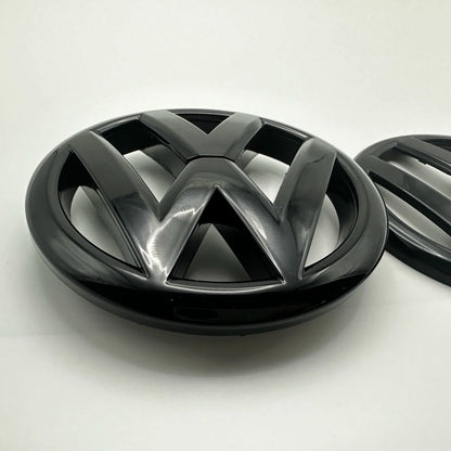 Gloss Black Replacement 135mm Front Grill emblem or 110mm Rear Trunk