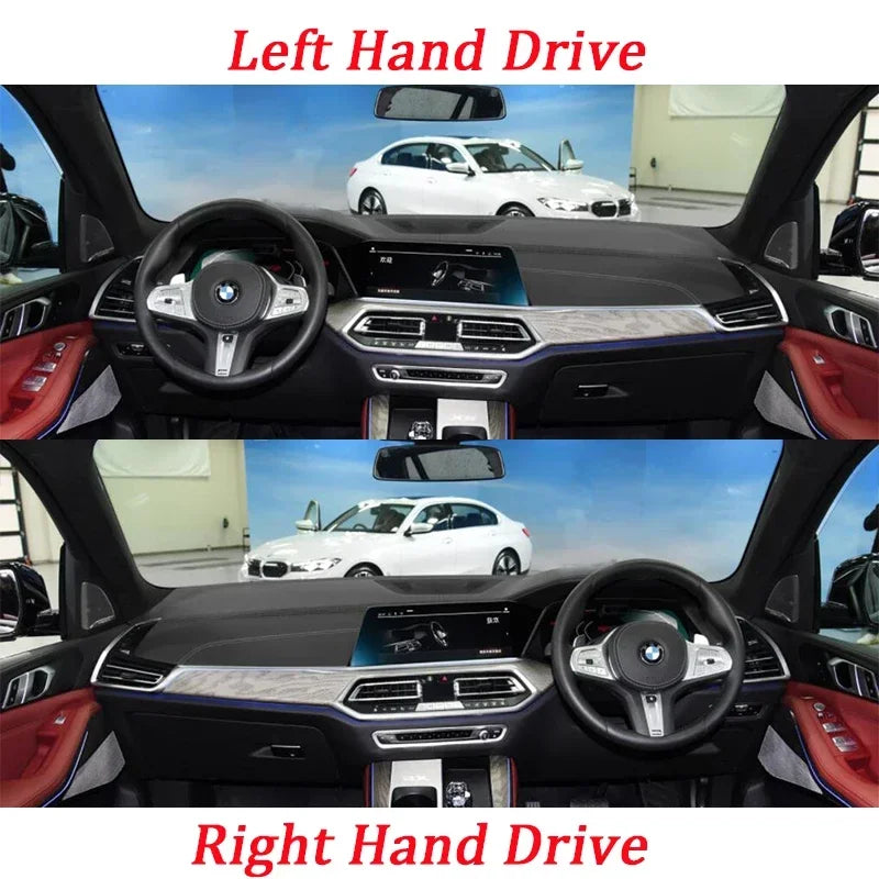 Carbon Fiber Pattern/Black Side Mirror Covers for BMW G Series