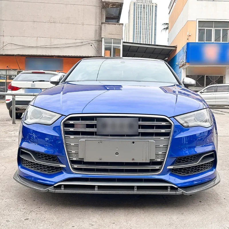 Audi A3 S-Line S3 8V Pre-Facelift 2013-2016 Car Front Bumper Lip