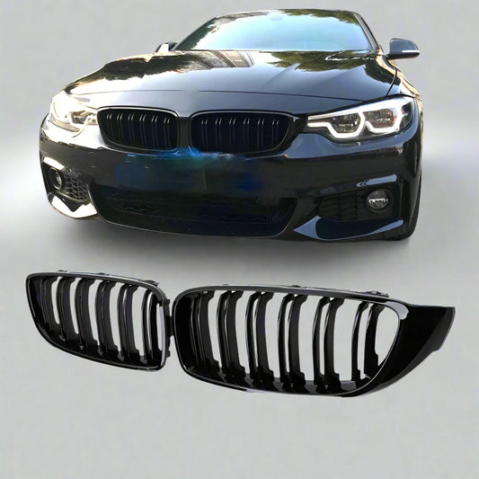 Dual Slat Front Bumper Grill BMW 4 Series F32 F33