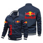 Red Bull Racing Jacket Trendy Casual Loose Motorcycle Jacket Outdoor Sport Oversized Custom Racing