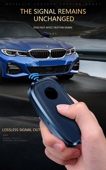 Metal Key Case Cover For VW Volkswagen Golf 8 Mk8 Skoda Octavia