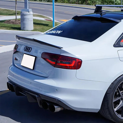 Audi A4 S4 B8 B8.5 Sedan 2009-2016 M4 Style Rear Spoiler