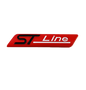 3D Metal ST Line Logo Car Rear Trunk Badge Emblem Sider Fender Sticker