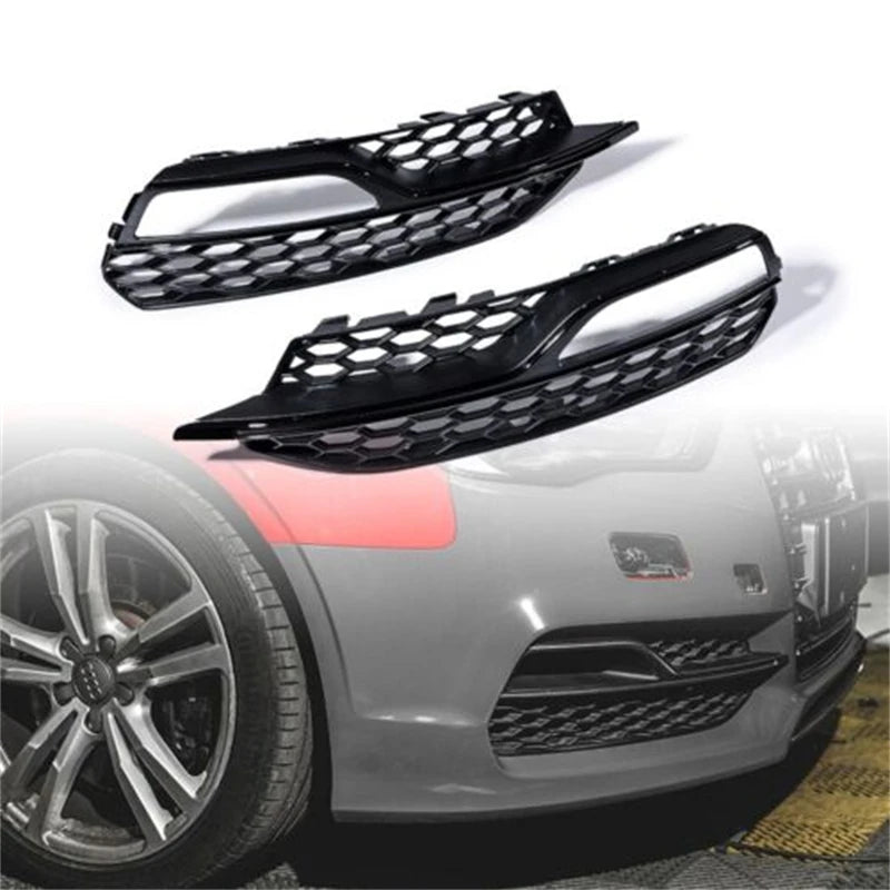 Audi A3 S3 Front Bumper Fog Light Grilles Mesh Honeycomb