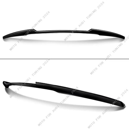 Audi A4 S4 B9 B9.5 Sedan 2017-2024 Rear Trunk Spoiler Wing Glossy