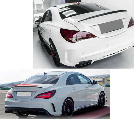 Rear Spoiler Mercedes Benz CLA Class C117 C118 CLA200 CLA260 CLA45 AMG 2013-2023 Car Rear Spoiler Lip Exterior Parts