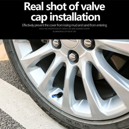 Aluminum Alloy Car Tire Valve Caps