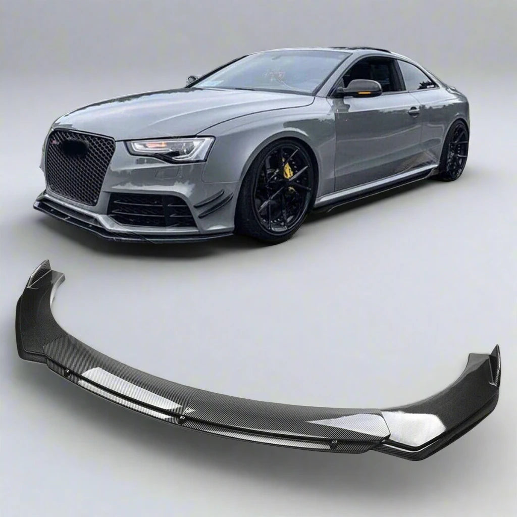 Audi A5 S5 A4 A6 A7 Car Lower Front Bumper Lip Splitter Spoiler