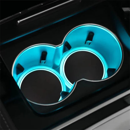 LED Coaster for Car Cup Holder