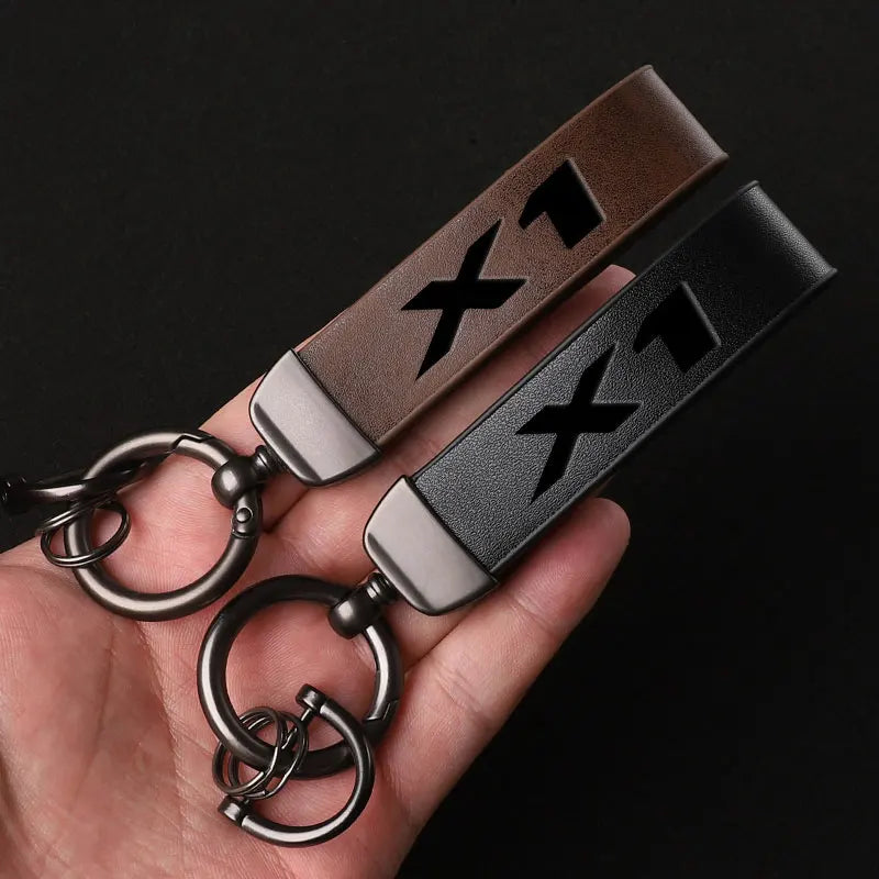 BMW X1 Luxury  Leather Keychain