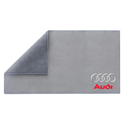 Car Towels Cleaning Drying Cloth with Car Cleaning brush Car Tools For Audi A1 A3 A4 A5 A6 A7 A8 Q2 Q3 Q5 Q7 Q8 S7 S8 S3 S4 RS