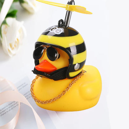 Duck With Helmet Decor!