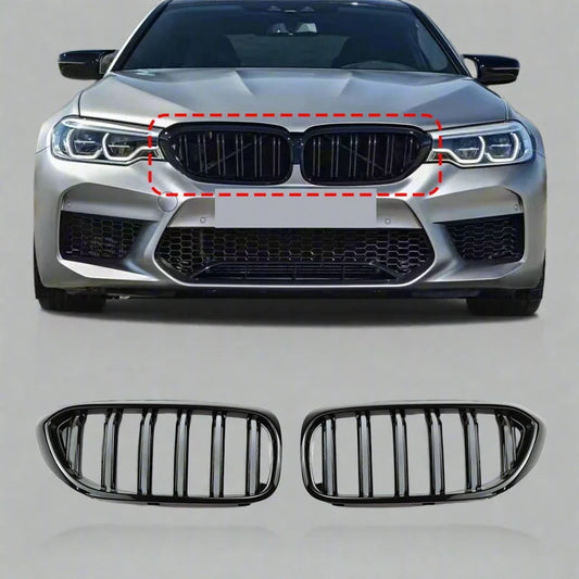 Front Bumper Grill For BMW 5 Series M5 G30 G31 520i 530i 540i ABS