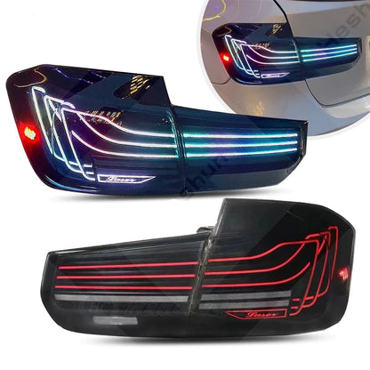 RGB LED Tail light Assembly For BMW 3-Series F30 F38 F80 2012-2013