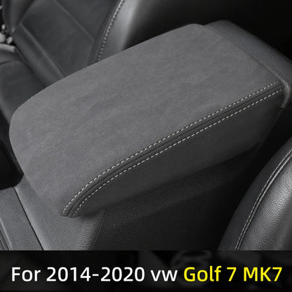 Armrest Box Cover For VW Golf 7 MK7 2014 2015 2016 2017 2018 2019 2020