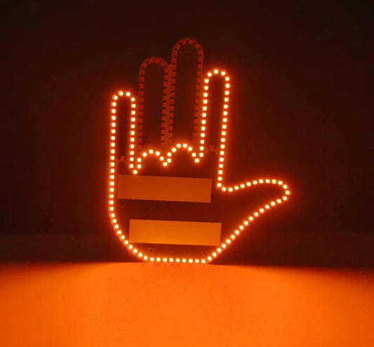 Hand Gesture Light for Cars