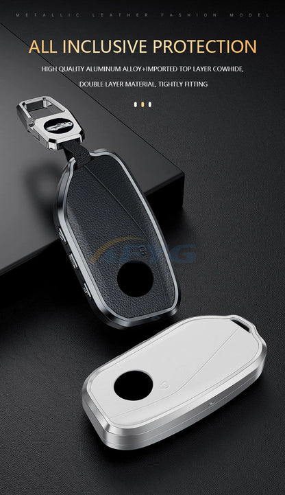 Metal Key Case Cover For VW Volkswagen Golf 8 Mk8 Skoda Octavia